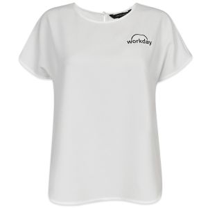 Women's Stretch Crepe Crew - Ivory